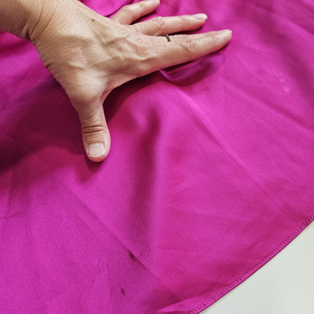 Amsale Strapless Satin Jumpsuit - Picture 14 of 16